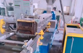 南京康發橡塑雙螺桿擠出機PP熔噴料生產線生產視頻
